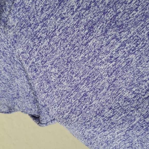 4/$30 **light blue and black heather pattern dress with cinch tie waist … - Picture 8 of 9